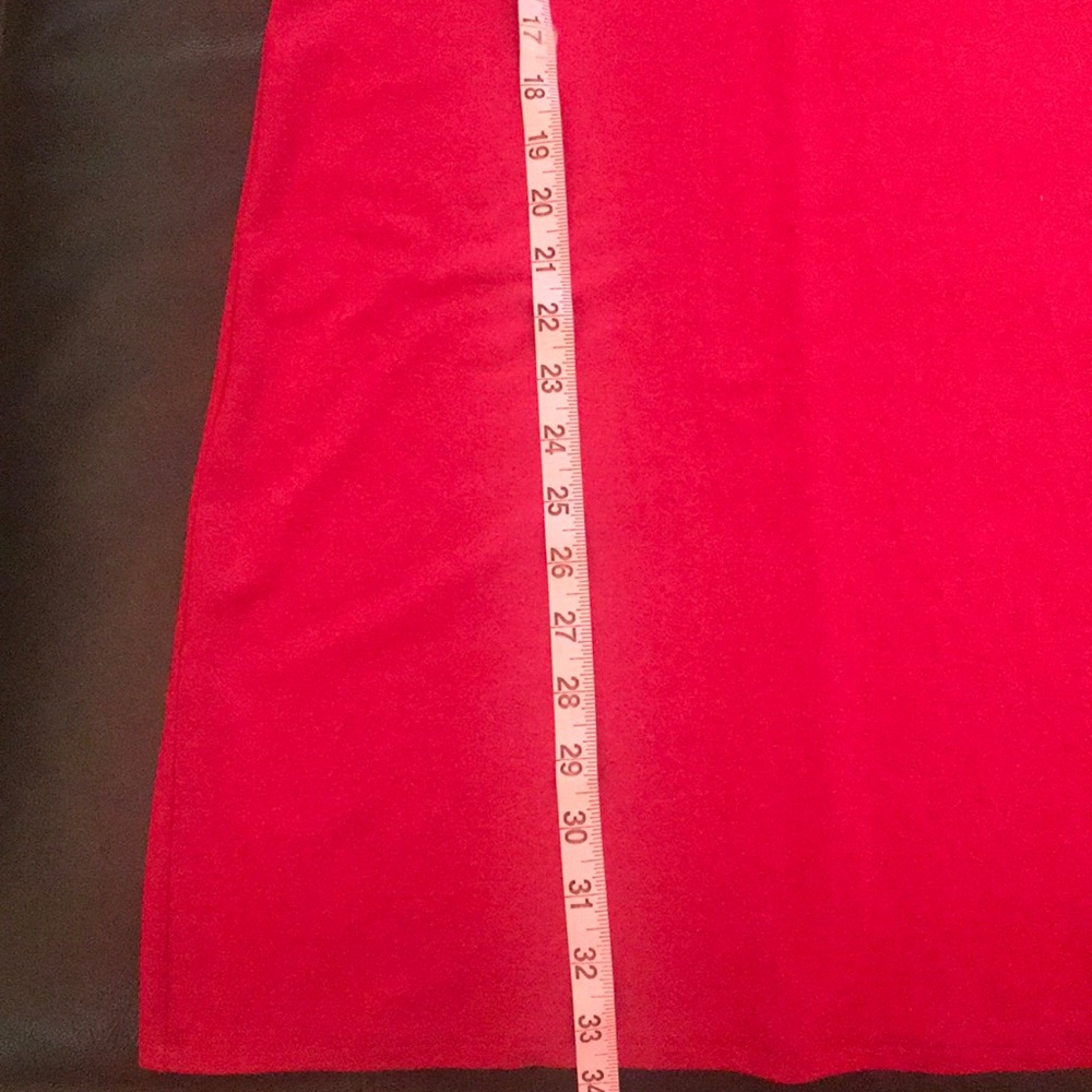 Eileen Fisher Long sleeve Red dress. - Picture 4 of 7